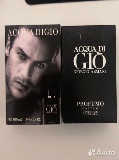 Мужской парфюм acqua DI GIO giorgio armani