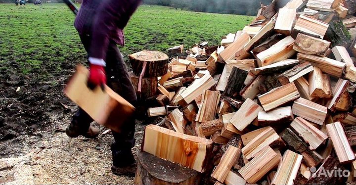 Дрова в чурках