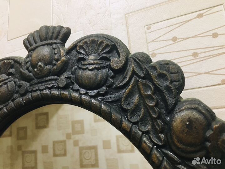 Зеркало СССР в кованной раме