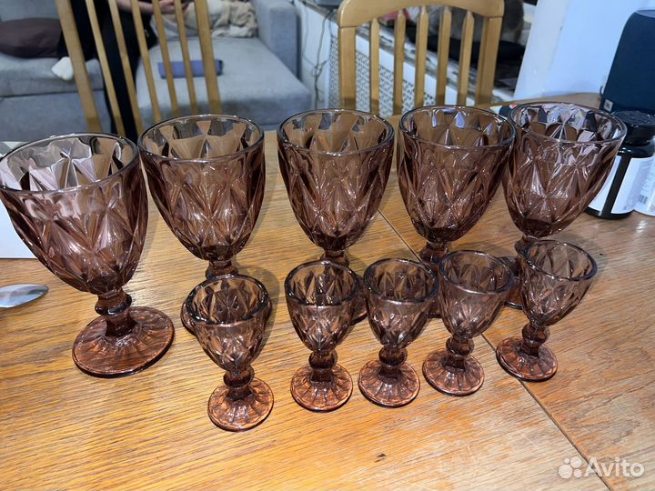 Набор фужеры / бокалы и рюмки