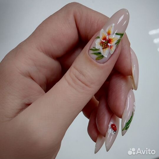 Педикюр/маникюр/ресницы/брови