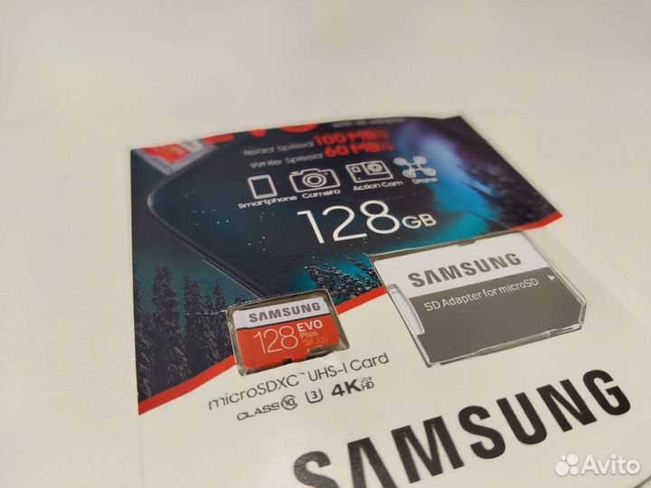 Карта Micro 128 GB Samsung class 10 uhs-1