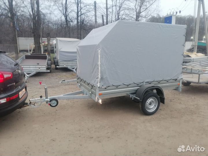 Прицеп 817702.022 с тентом аэро 150 см. Рассрочка