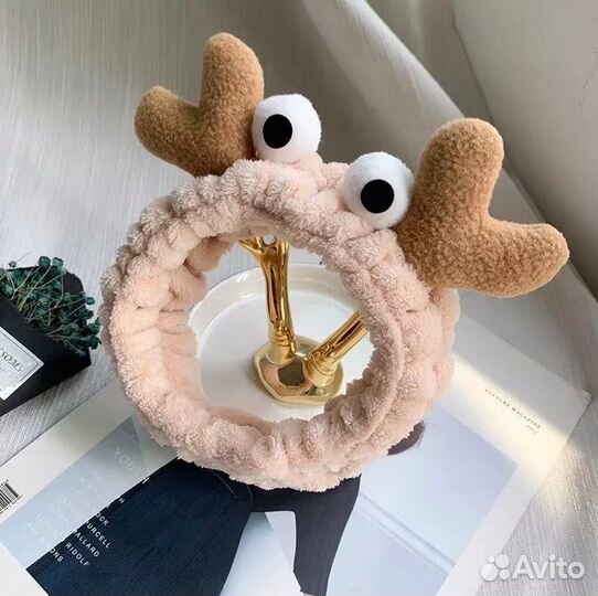 Повязка на голову косметическая повязка для волос