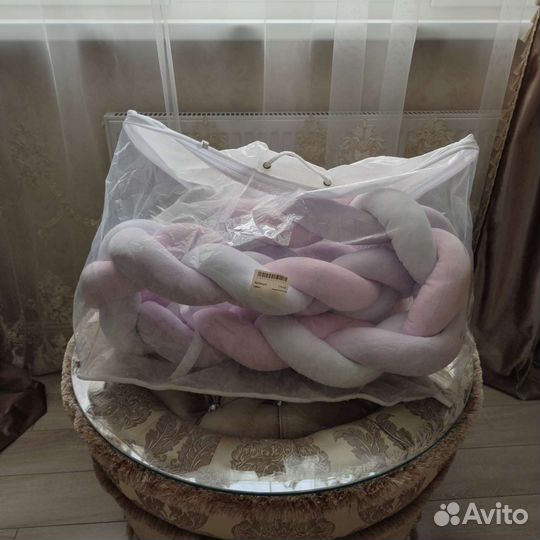 Бортик косичка