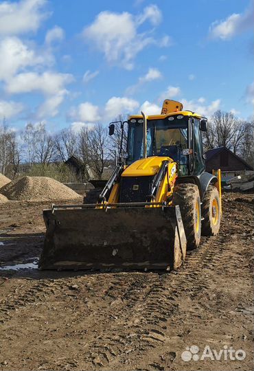 Услуги экскаватора погрузчика JSB