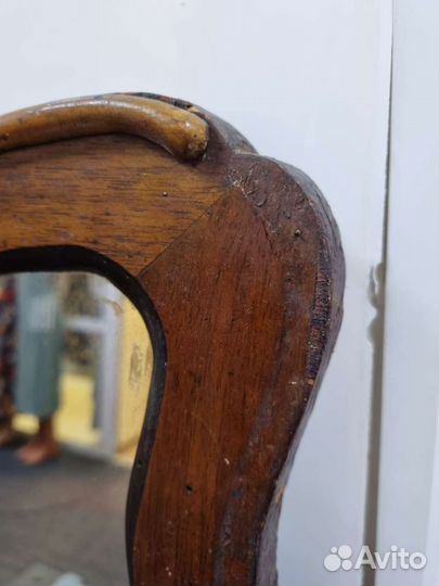 Антикварное зеркало. Размер 43 см 34 см