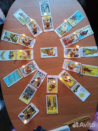 Таро, отливки воском, обучение