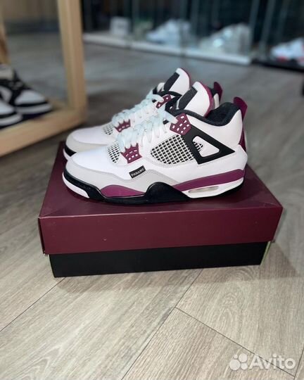 Paris Saint-Germain X Air Jordan 4 Retro Bordeaux