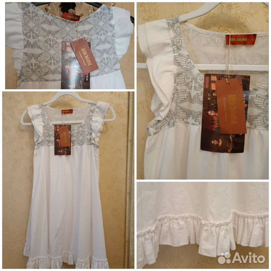 Платье хлопок 42 р новое
