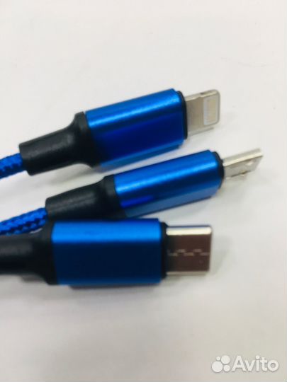 Провод, кабель USB 3в1
