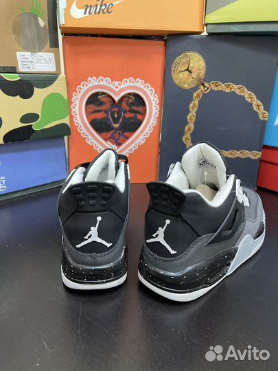 Nike Air Jordan 4 Retro Black Grey
