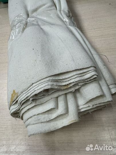 Ткань домоткань старинная лен хлопок лот 03 (сзр)