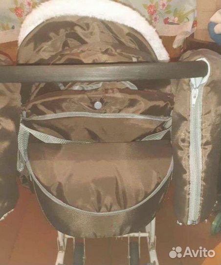 Детские санки коляска