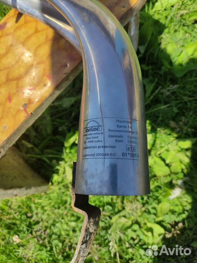 Кенгурятник на Santa Fe new