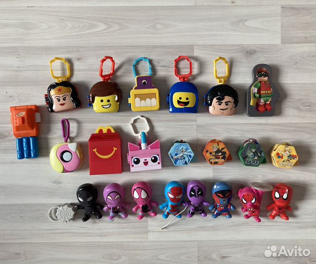 Игрушки из хэппи мила Макдональдс