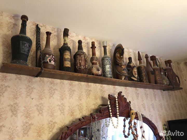 Бутылка глина коллекция 38шт