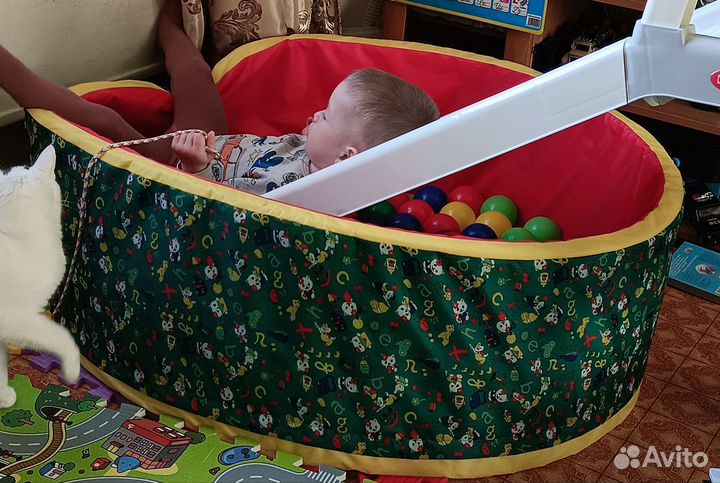 Сухой бассейн с шариками бу