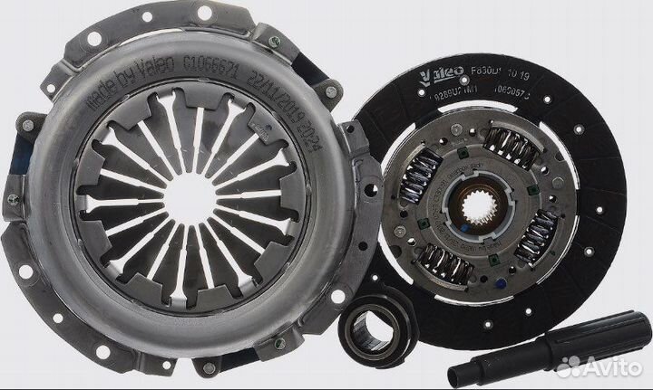 Сцепление Valeo на Priora,Гранта,Калина трос. кпп