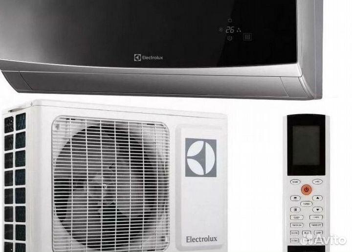 Сплит система с установкой