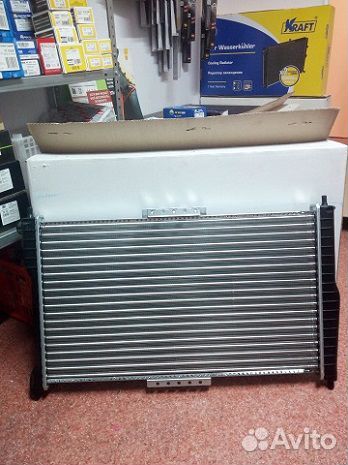 Радиатор охлаждения Chevrolet lanos