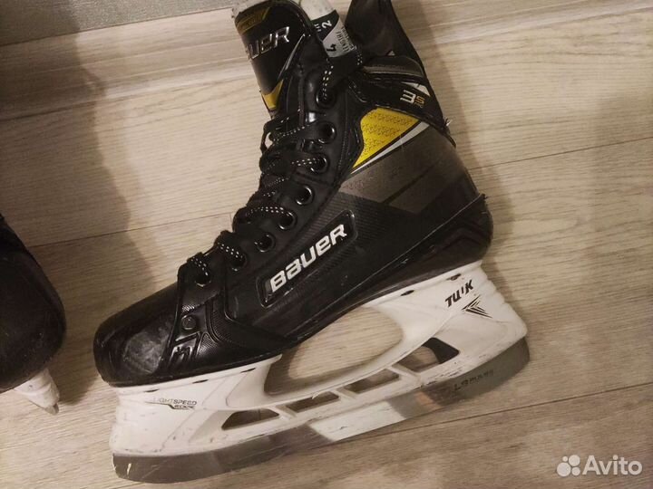 Хоккейные коньки bauer 4 размер