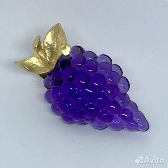 Брошь винтаж Austria австрийские фрукты яблочки