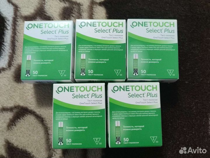 Тест полоски one touch select plus