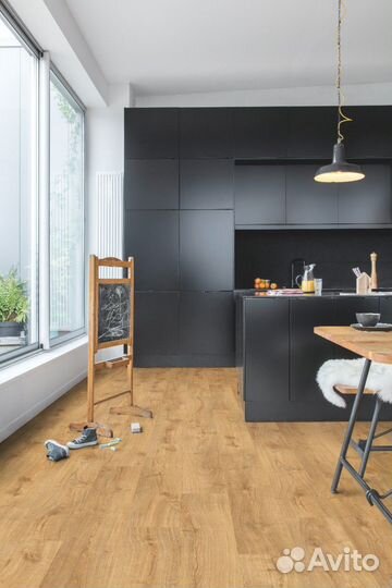 Пвх-плитка Quick-Step Livyn Дуб осенний медовый