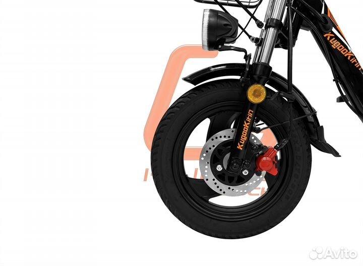 Электровелосипед монстр от Kugoo 60v колхозник