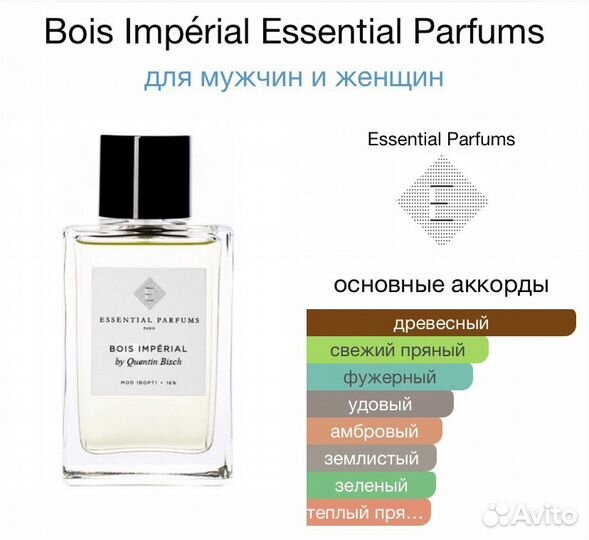 Духи Essential Parfums Bois Imperial