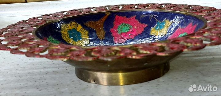 Ваза фруктовница СССР