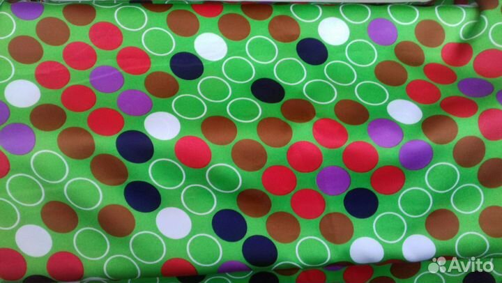 Отрез ткани - шелк (импортный) начало 80-х годов