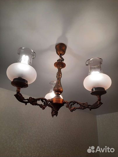 Бронза люстра СССР