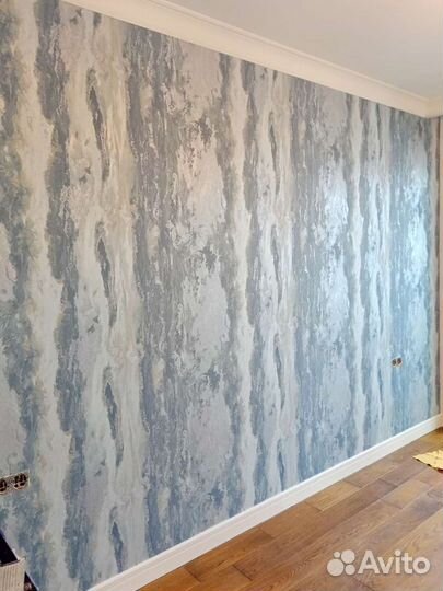 Поклейка обоев,косметический ремонт,ремонт квартир