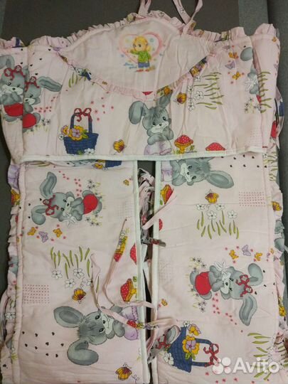 Бортики в кроватку