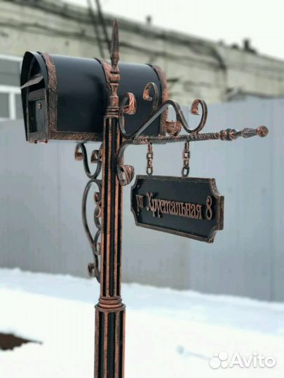 Почтовый ящик кованый разные