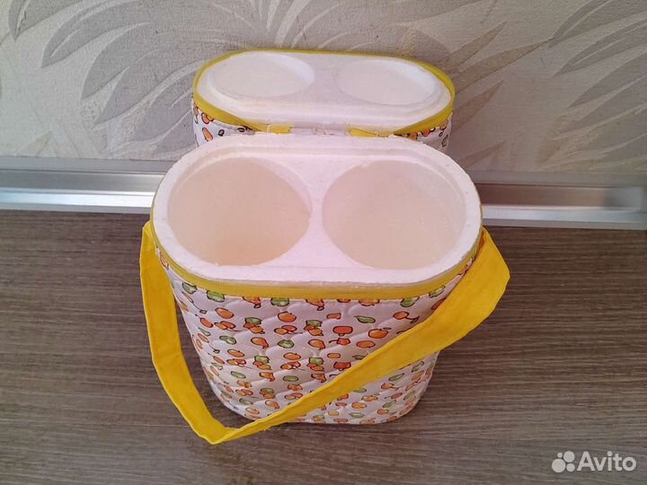 Термоконтейнер для 2х детских бутылочек