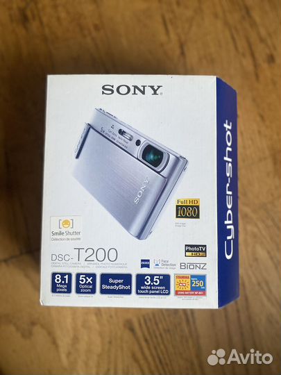 Фотоаппарат Sony Cyber Shot T200