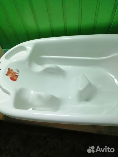 Детская ванночка для купания с горкой