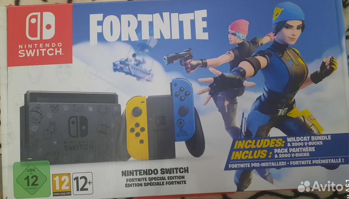 Nintendo switch fortnite консоль