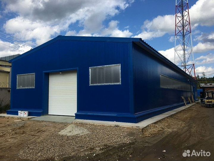 Быстровозводимые ангары и склады