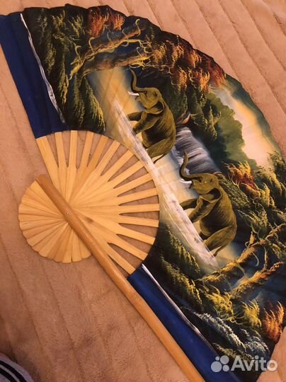 Веер огромный, интерьерный, новый