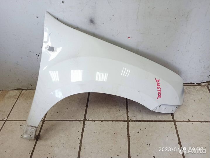 Крыло переднее правое renault duster 2010-2020