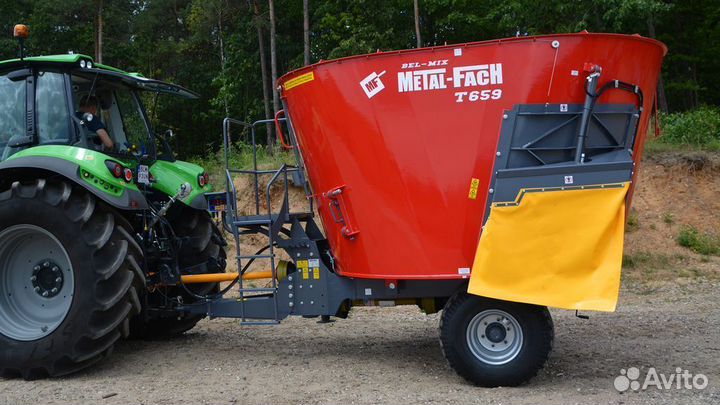 Миксер-кормораздатчик Metal-Fach Т-659 6м3, 2022