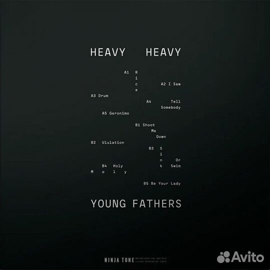 Young Fathers / Heavy Heavy (Coloured Vinyl)(LP)