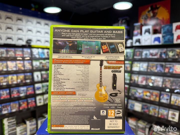 Игры для Xbox 360: Rocksmith Authentic Guitar Game
