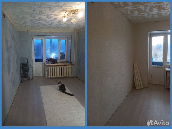 Прклейка обоев