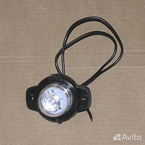 Указатель габаритов гф-3.18 белый светодиодный 12