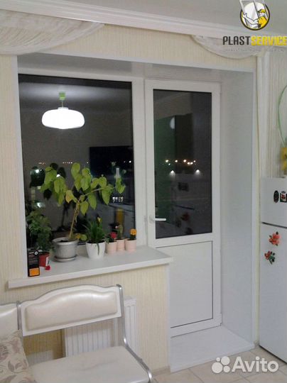 Пластиковые окна Rehau, остекление балконов